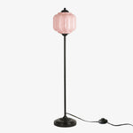 Load image into Gallery viewer, Eloise Textured Glass Pumpkin-Inspired Floor Lamp - Organic Artistry and Retro Style for Living Rooms