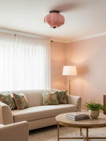 Load image into Gallery viewer, Retro Milk Semi Flush Mount Eloise Ceiling Light