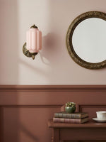 Load image into Gallery viewer, Vintage Milk Glass Sconce Bedside Hallway Eloise Wall Sconce