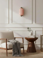 Load image into Gallery viewer, Vintage Milk Glass Flush Eloise Wall Sconce for Bedside Hallway