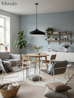 Load image into Gallery viewer, Hanton Nordic Metal Henry Pendant Light - Minimalist Glass And Metal Shade