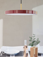 Load image into Gallery viewer, Modern Disc Pendant Light — Nordic Minimalist Fixture for Dining & Kitchen