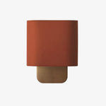 Load image into Gallery viewer, Nolvara Aleena Soft Fabric Luxe Metal Fabric Wall Sconce for Bedroom Reading Light
