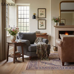 Charger l'image dans la visionneuse de galerie, Applique murale minimaliste Hanton – Applique en verre lait vintage avec accent en métal