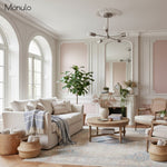 Load image into Gallery viewer, Mobilux Line Mid-Century Gold Sputnik Chandelier – Semi-Flush Geometric Brass Fixture