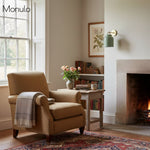 Charger l'image dans la visionneuse de galerie, Applique murale minimaliste Hanton – Applique en verre lait vintage avec accent en métal