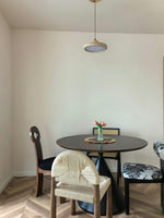 Load image into Gallery viewer, Modern Minimalist Travertine Frisbee Pendant Lamp