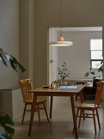 Load image into Gallery viewer, Modern Minimalist Travertine Frisbee Pendant Lamp