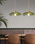Load image into Gallery viewer, Nordic Flower Glass Pendant Light for Living Room