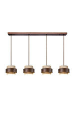 Load image into Gallery viewer, Cylindrical Modern Design Travertine Pendant Lamp