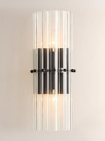Load image into Gallery viewer, Lumora Crystal Up Down Wall Light – Double Wall Sconce for Bedroom