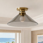 Bild in Gallery-Viewer laden, Aurenza Modern Industrial Aufbaulampe – Elegante Deckenlampe für Wohnräume