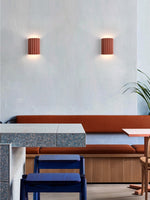 Cargar imagen en el visor de la Galería, Lámpara de pared moderna de resina acanalada