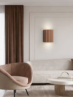 Cargar imagen en el visor de la Galería, Lámpara de pared moderna de resina acanalada