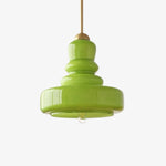 Cargar imagen en el visor de la Galería, Lámpara Colgante Verdoma Colorida en Forma de Calabaza Bauhaus - Diseño Artístico para Iluminación de Isla de Cocina