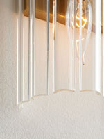 Load image into Gallery viewer, Lumora Crystal Up Down Wall Light – Double Wall Sconce for Bedroom