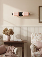 Bild in Gallery-Viewer laden, American Vintage Glas Laterne Geformt Horizontal Eloise Wandlampe