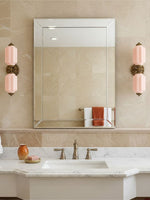 Load image into Gallery viewer, American Vintage Glass Lantern Shaped Horizontal Eloise Wall Sconce