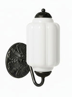 Load image into Gallery viewer, Vintage Milk Glass Sconce Bedside Hallway Eloise Wall Sconce