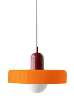 Load image into Gallery viewer, Morandi Modern Style Disc Glass Pendant Lamp