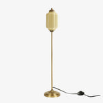 Load image into Gallery viewer, Eloise Decorative Glass Pumpkin Floor Lamp - Retro Organic Style for Living Rooms