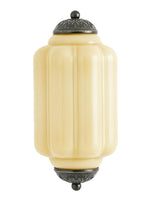 Load image into Gallery viewer, Vintage Milk Glass Flush Eloise Wall Sconce for Bedside Hallway