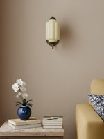Load image into Gallery viewer, Vintage Milk Glass Sconce Bedside Hallway Eloise Wall Sconce