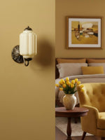 Load image into Gallery viewer, Vintage Milk Glass Sconce Bedside Hallway Eloise Wall Sconce
