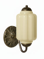 Load image into Gallery viewer, Vintage Milk Glass Sconce Bedside Hallway Eloise Wall Sconce