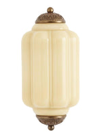 Load image into Gallery viewer, Vintage Milk Glass Flush Eloise Wall Sconce for Bedside Hallway