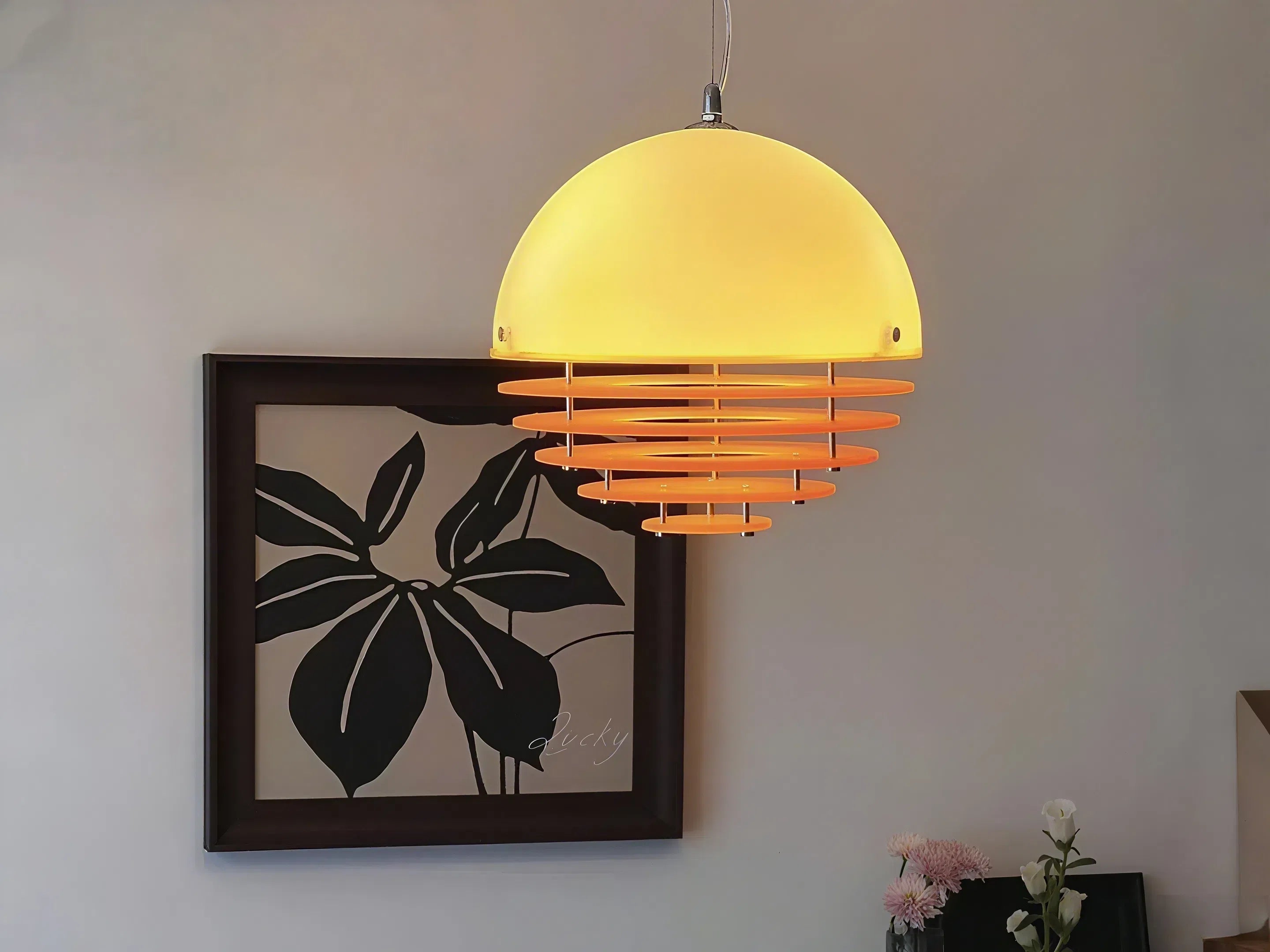 Suspension Sunset : une ambiance chaleureuse pour votre intérieur