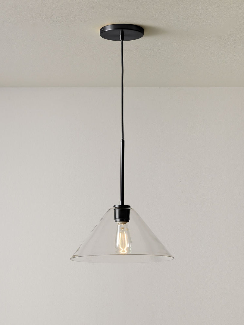 Conica Glass Cone Pendant Light - Modern Dining And Kitchen Lighting