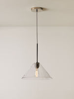 Load image into Gallery viewer, Conica Glass Cone Pendant Light - Modern Dining And Kitchen Lighting
