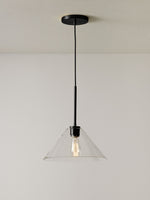 Load image into Gallery viewer, Conica Glass Cone Pendant Light - Modern Dining And Kitchen Lighting
