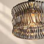 Charger l'image dans la visionneuse de galerie, Wabi-Sabi Brass Glass Pendant Light