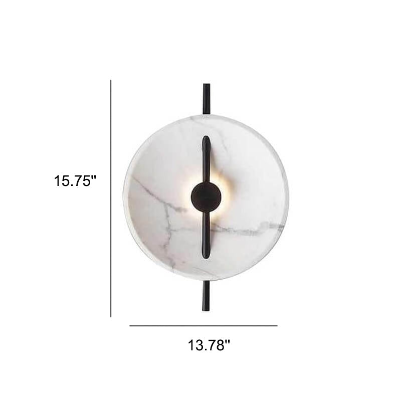 Nordic Round Resin Wall Light