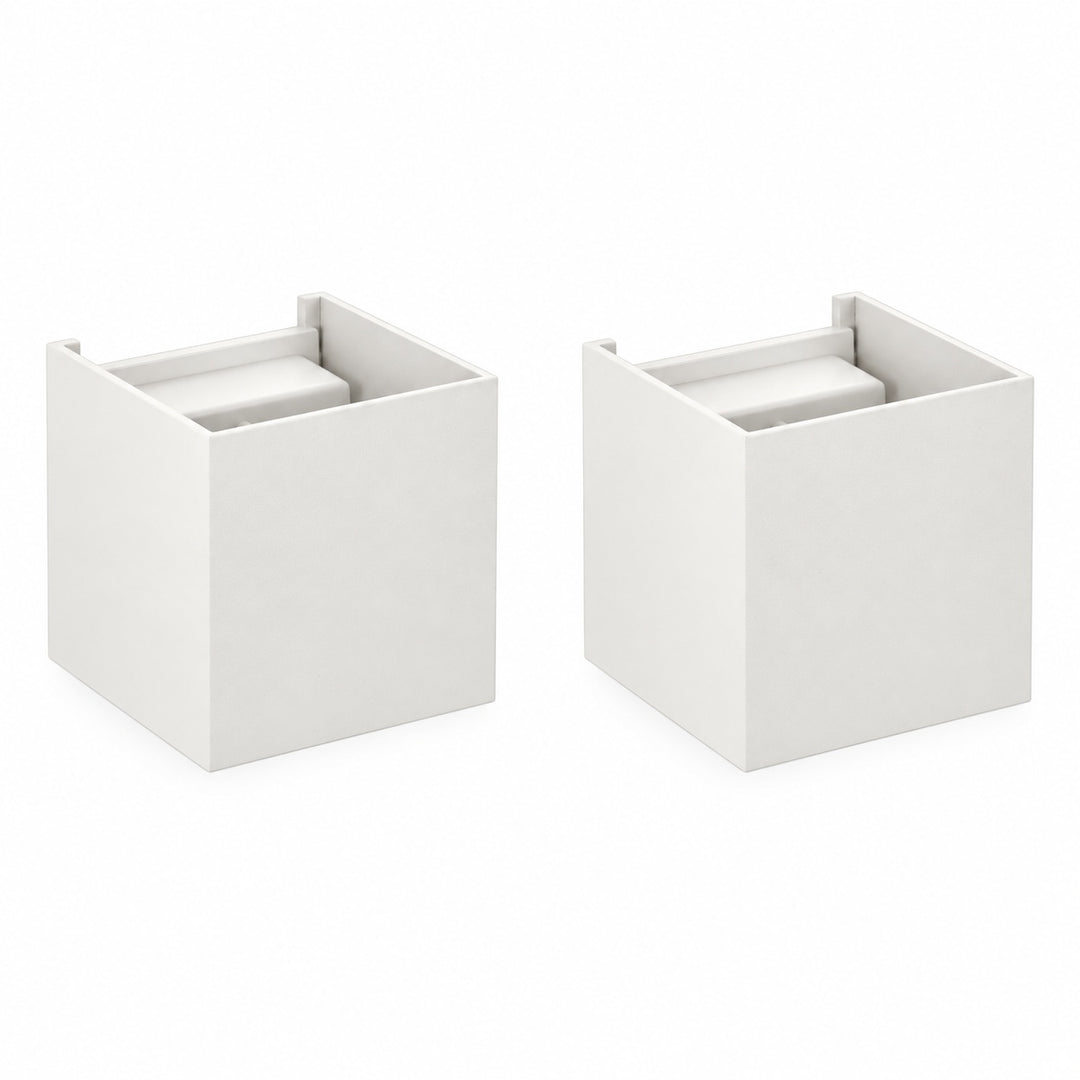 Beam Shaping Open Flap Aluminium Wall Light