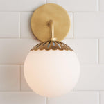 Load image into Gallery viewer, Dewdrop Globe Sconce
