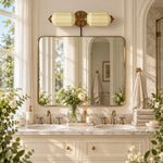Cargar imagen en el visor de la Galería, Eloise fluted milk-glass plug-in wall sconce