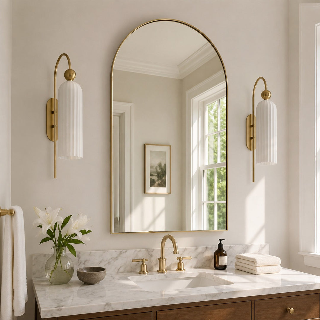 Avenlo Minimalist Wall Lamp – Modern Vertical Accent Lighting for Bathroom or Hallway
