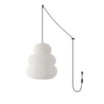 Bild in Gallery-Viewer laden, Beige Mulberry Paper Swag Pendant Light