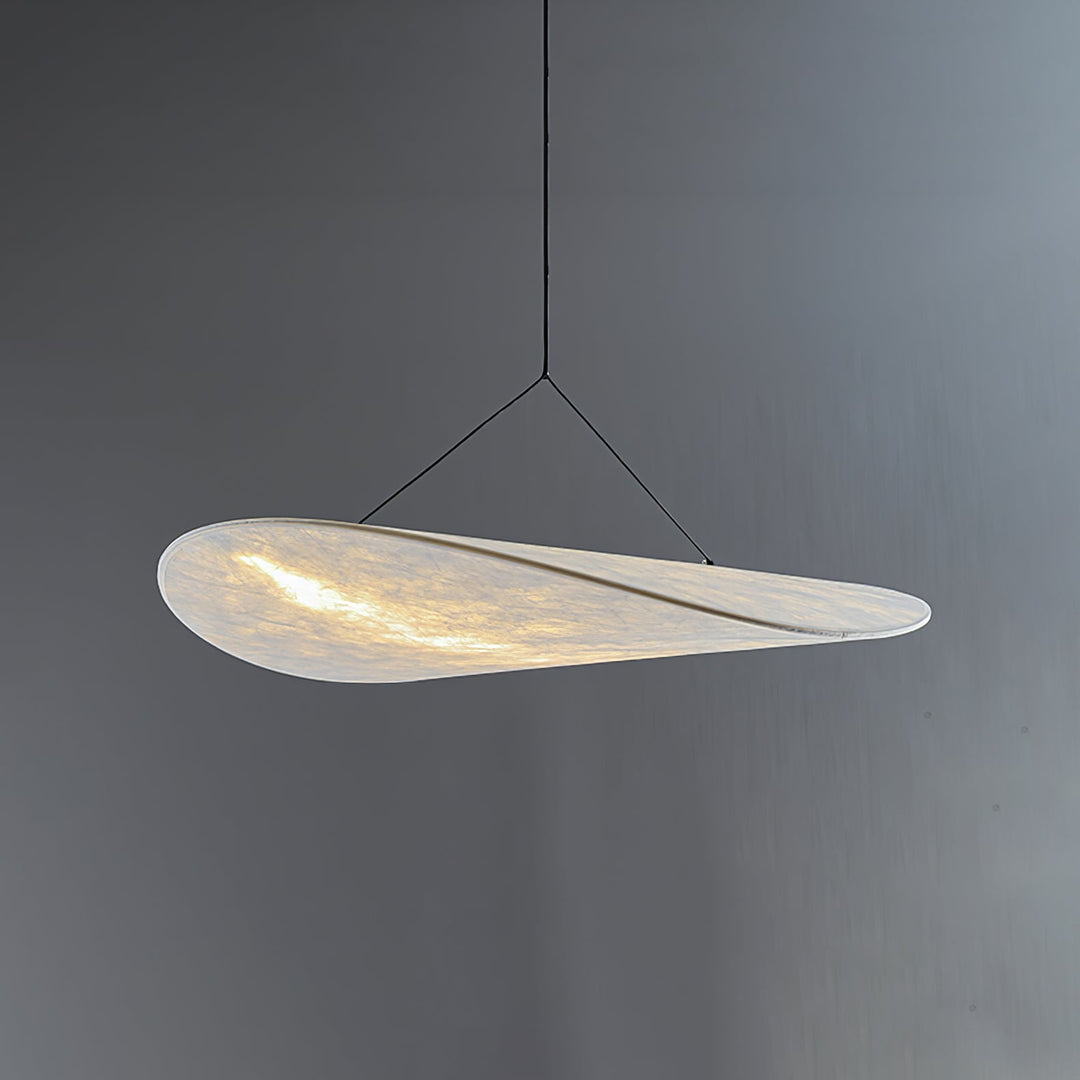 Cloudlike Mulberry Silk Plug-In Pendant Light