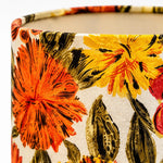 Load image into Gallery viewer, Close detail of imported Liberty floral fabric shade