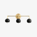 Load image into Gallery viewer, Metio Dome Decorative Vanity Light - Classic Orb Shade Bathroom Wall Lamp
