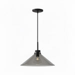 Charger l&#39;image dans la visionneuse de galerie, Aurenza Modern Farmhouse  Cone Pendant Light – Dimmable Kitchen and Entryway Lighting

