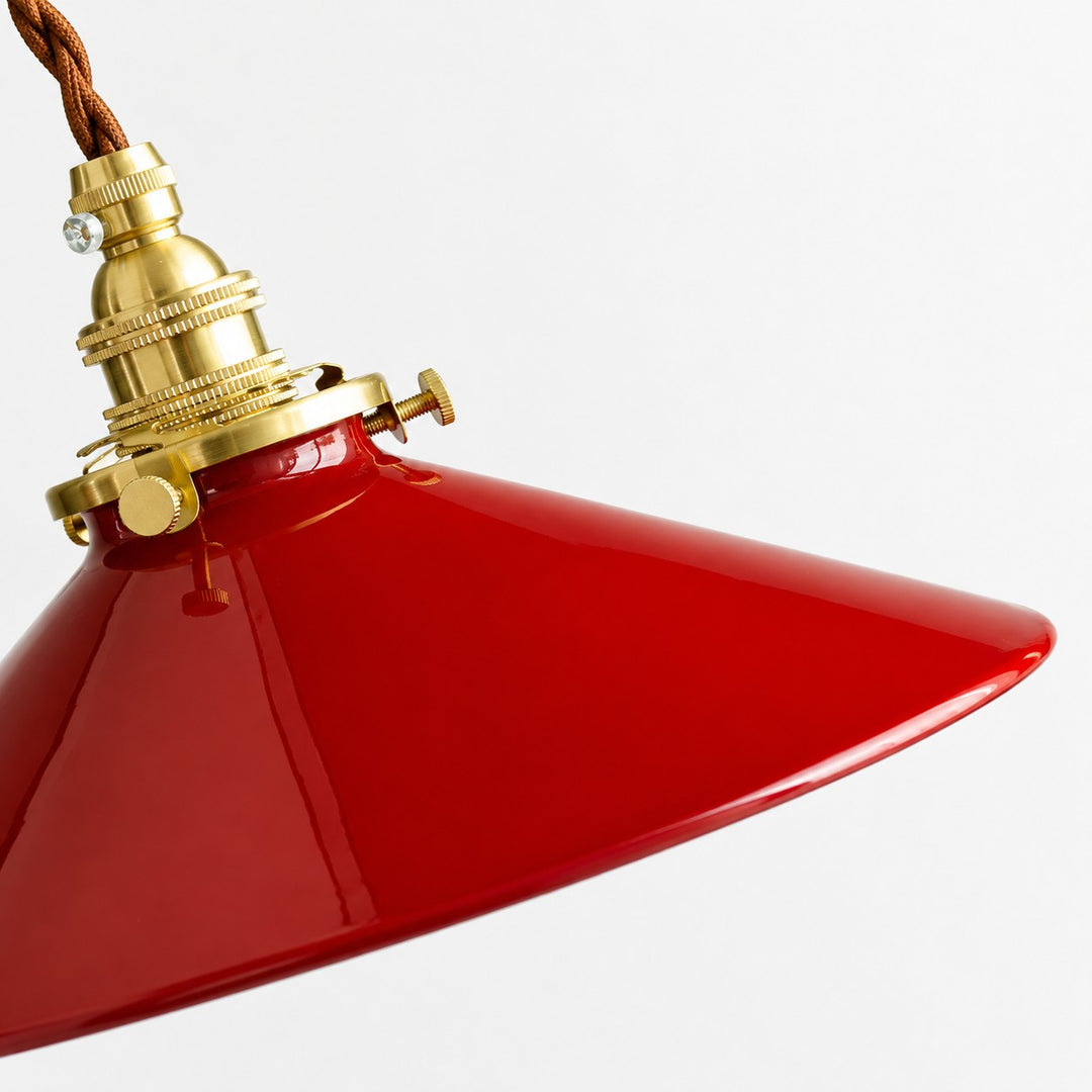 Vintage Glass Pendant Lamp for Kitchen