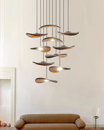 Load image into Gallery viewer, Twisora Wood Chandelier