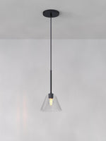 Load image into Gallery viewer, Conica Glass Cone Pendant Light - Modern Dining And Kitchen Lighting
