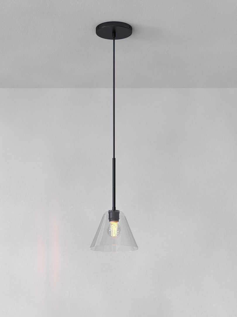 Conica Glass Cone Pendant Light - Modern Dining And Kitchen Lighting