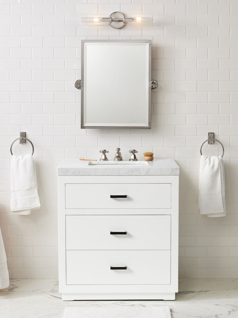 Aplique de vidrio acanalado: aplique de pared doble para iluminación de tocador de baño